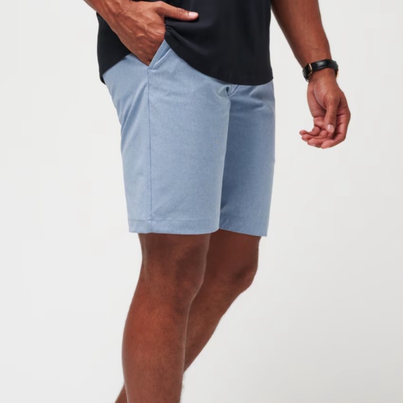 Travis Mathew Beck Light Blue Shorts Size 32 - Picture 2 of 9